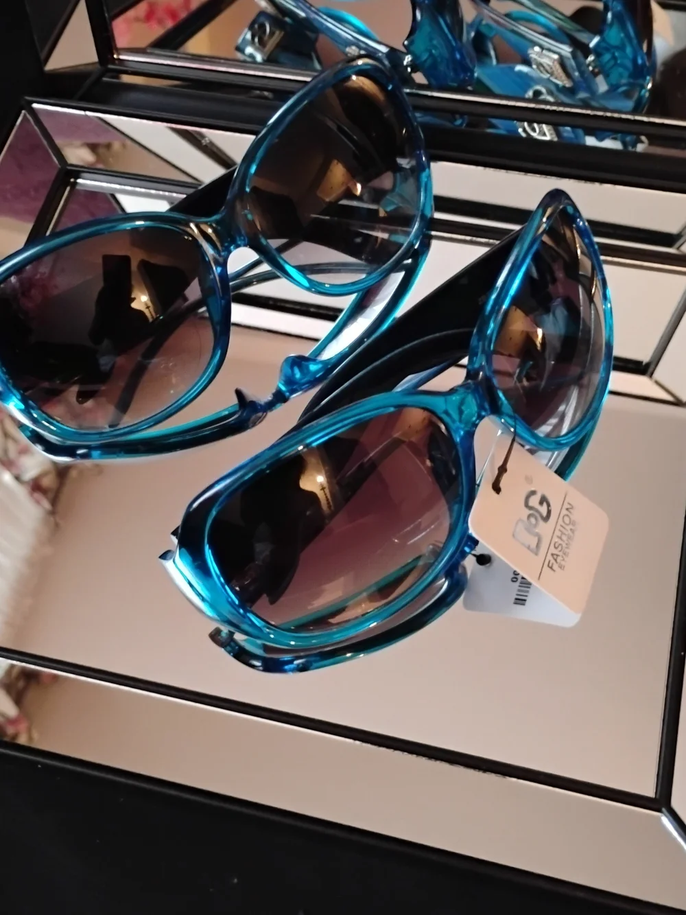 D&G Blue Sunglasses Twin Shades 🍓🫐🩷 Berry Cute Eyewear